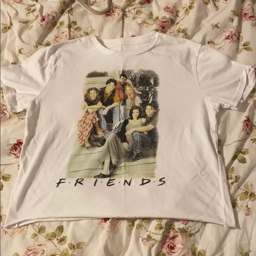 Friends TV Show Crop Top T-shirt